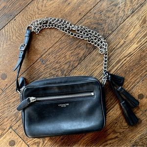 Coach Black Leather Crossbody
